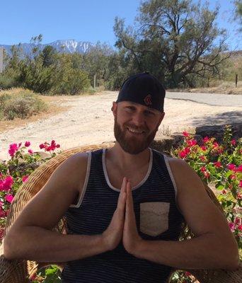 Michael Berry, yoga instructor at Power Yoga Palm Springs