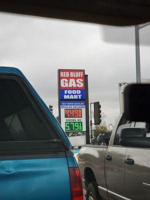 Red Bluff Gas