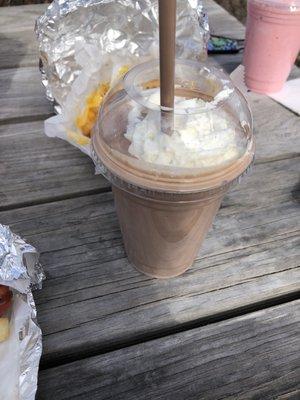 Chocolate Peanut Butter shake