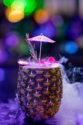 our delicious fresh pineapple cocktail. 
choose your cocktail.