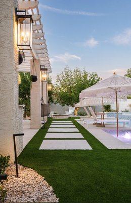 Patio turf