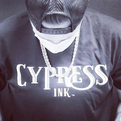 Manager, T, is waiting to help make your appointment today at Cypress Ink !