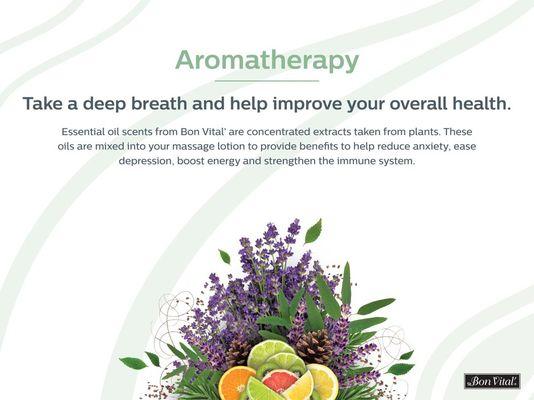 Upgrade your massage with aromatherapy