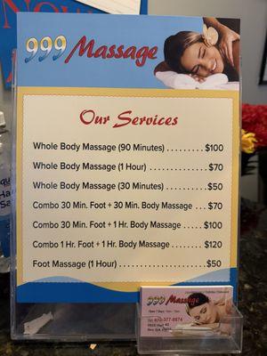 999 Massage