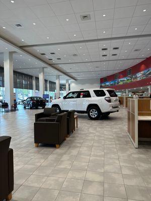 Modern Toyota Lobby