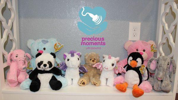 Heartbeat stuffed animals, records YOUR precious baby's heartbeat.