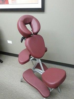 On-Site chair massage is a great way to break up the work day for hard working employees.