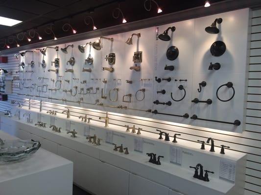 Kohler faucet wall