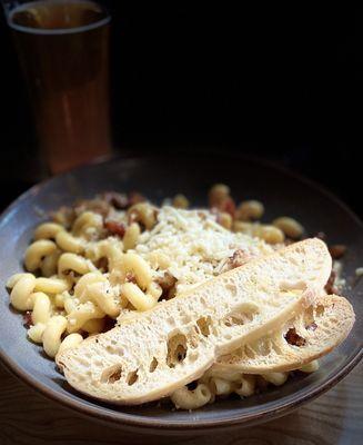 Smoked chicken and bacon Mac & Cheese!