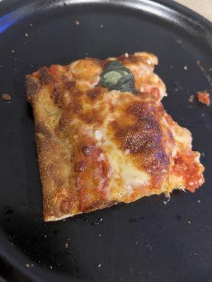 Cheese Slice (half eaten)