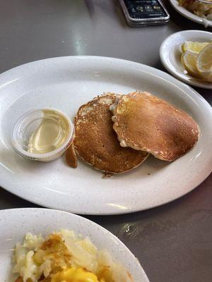 Miniature pancakes "Silver Dollars"