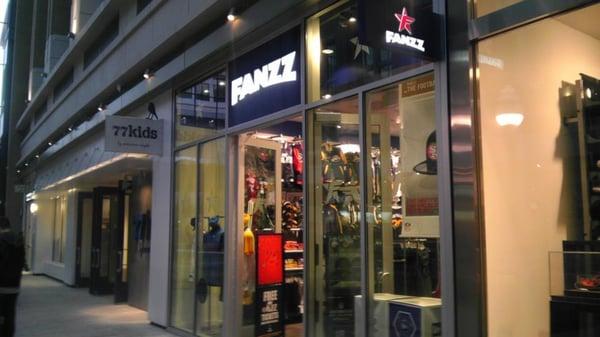 Store Front for Fanzz City Creek