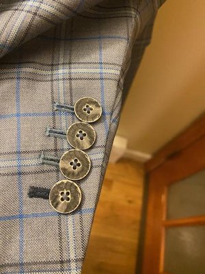 Custom Stitching and Buttons