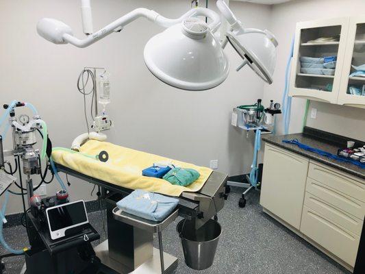 Brand new surgical suite