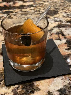 Kendric makes a great old Fashioned.