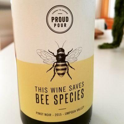 Save a bee, drink good wine!