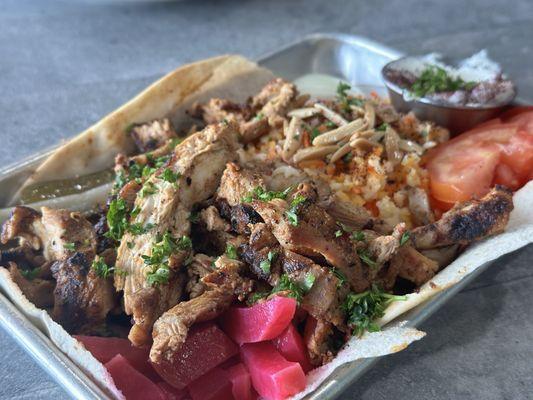 Chicken shawarma