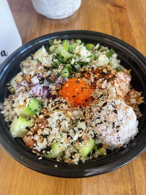 Medium sized Poke Bowl