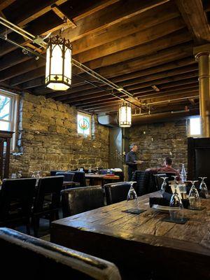 Another angle of the dining room.  Bar is much more ornate.