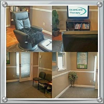 Inside the office of BrainCore Marietta. Contact us for a free tour and consult.