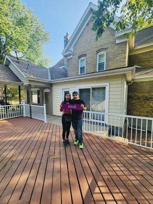 Congratulations to our first time home buyer Jayson & MouyLang!