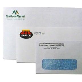 We print all sizes and types of envelopes to meet any need.