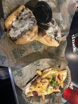 French dip and cheese fries are great!