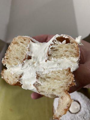 Bavarian creme cronut!