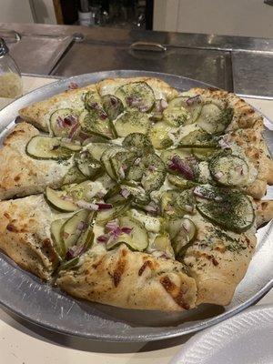 Dill Pickle Pizza