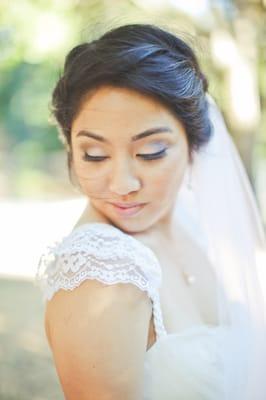 Wedding day make up