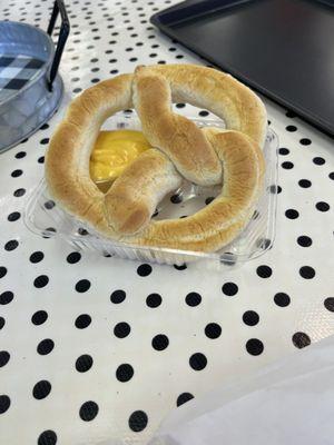 Pretzel cheese