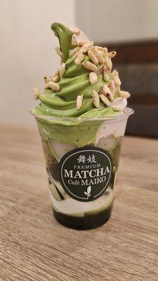 Matcha Jelly Parfait