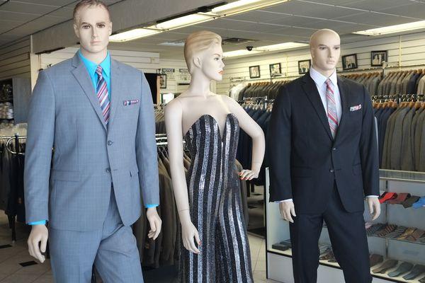 Come on down and see us. We have suits for every size and budget.