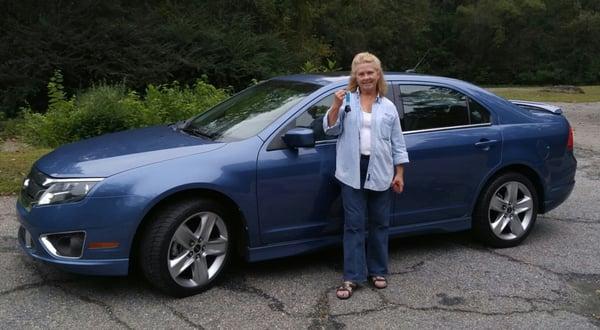 My 2010 Ford Fusion Sport ! Loaded to the max & drives so smooth like it is floating on air ! I am in love !