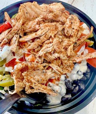 Spicy Chicken Grain Bowl