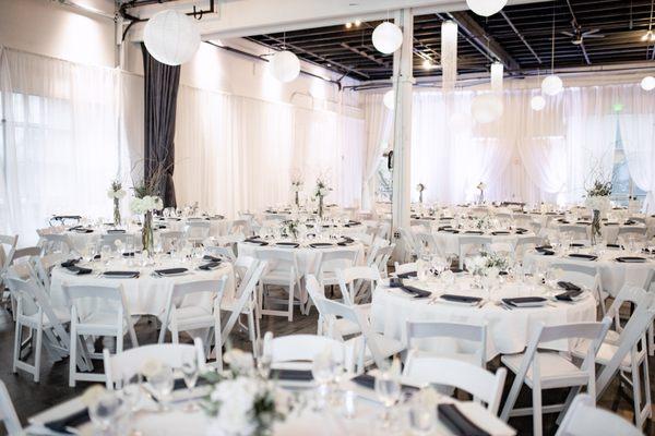 Weddings, conferences, galas, receptions, fundraisers, meetings, and more in The Family Room at The Den.