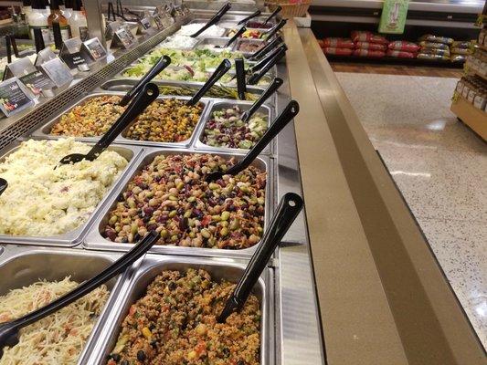 Great soup and salad bar at the Lemay Dierbergs.