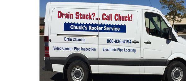 Drain Stuck? Call Chuck!  Chuck's Rooter Service of CT