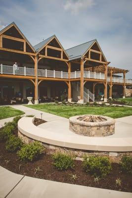 Finish the night off with s'mores at the fire pit! Photo by Purple Fern Photography