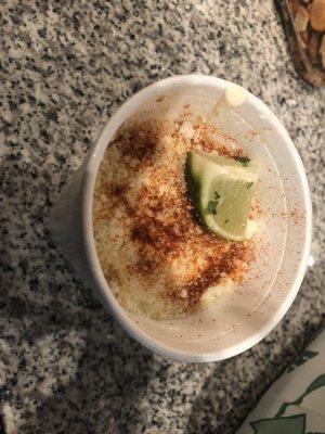 Delicious Elote in a cup