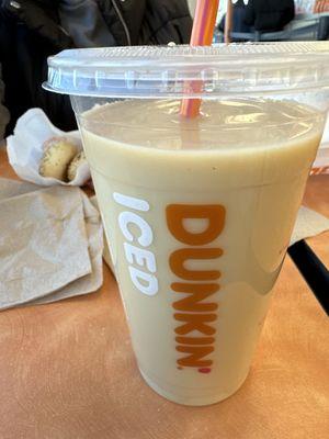 Iced coffee.