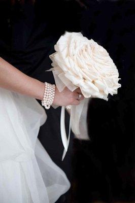 Unusual and perfect wedding bouquet