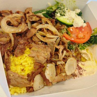 Beef Shawarma Plate Salad