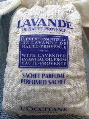 Lavender sachet