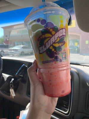 Came by to get a Cherry Coke Slurpee