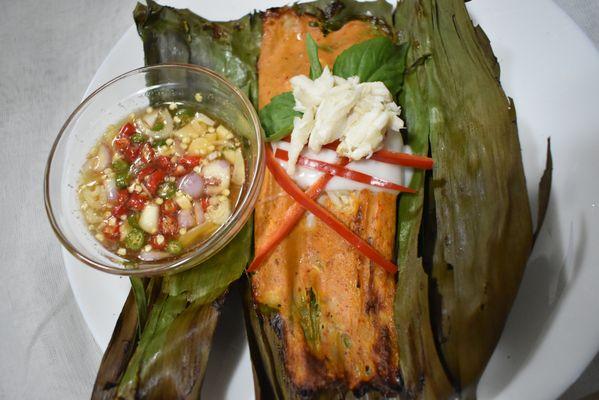 Seafood curry baskets