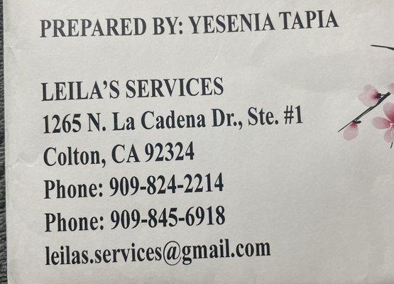 Leilas Services