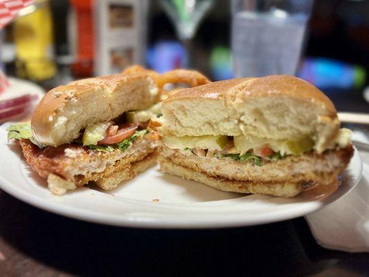 Breaded pork tenderloin