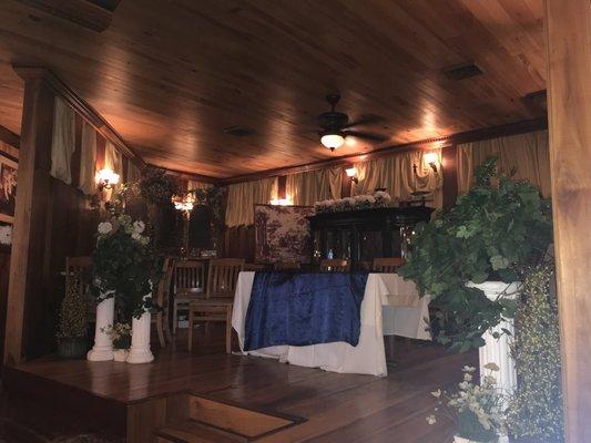 Banquet room