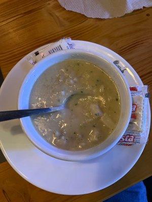 Clam chowder